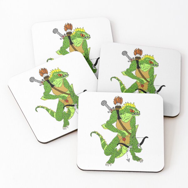 Item preview, Fantasy Lizard Warrior designed and sold by imphavok.