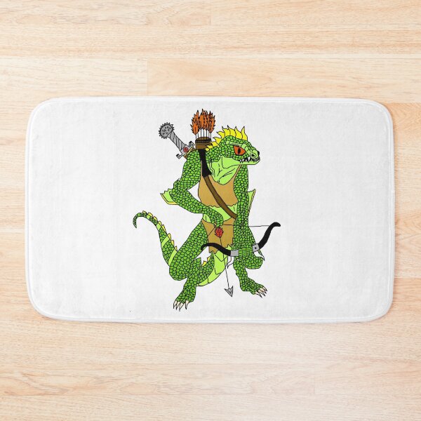 Item preview, Fantasy Lizard Warrior designed and sold by imphavok.