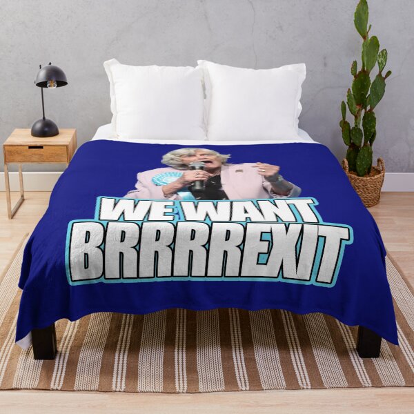Item preview, Ann Widdecombe Brexit TShirt We Want Brrrrexit designed and sold by PokerFace420.