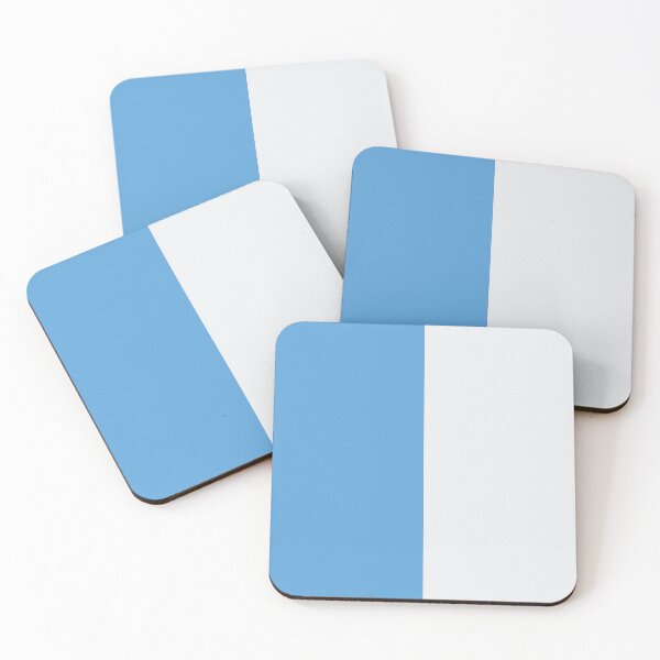 Item preview, Dublin Sky Blue and White Halves designed and sold by Sporting Colour.
