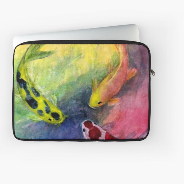 Item preview, Three Colorful Koi Fish Painting designed and sold by factory88.