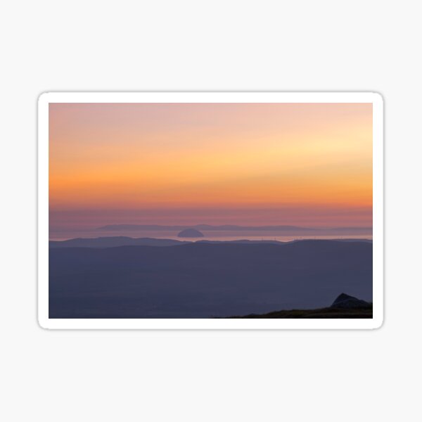 Item preview, Ailsa Craig at Sunset designed and sold by derekbeattie.