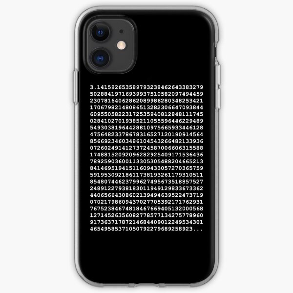 PI White iPhone Soft Case
