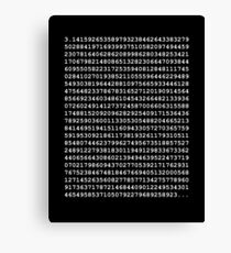 PI White Canvas Print