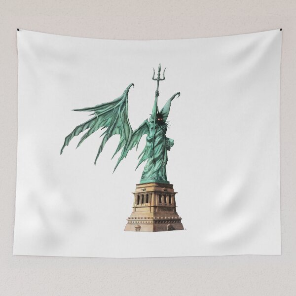 Item preview, Cthulhu Of Liberty designed and sold by SuperOctopus.