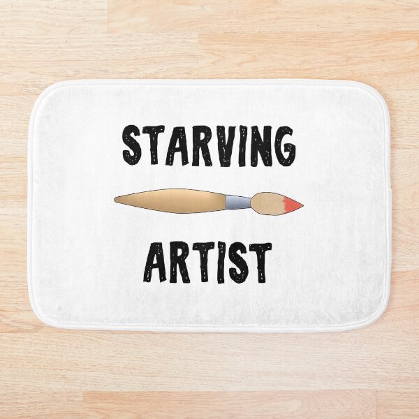 Item preview, Artista hambriento designed and sold by Quirkball.