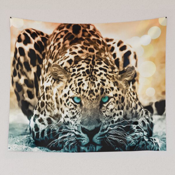 Item preview, JAGUAR ON THE HUNT  designed and sold by johnnyssandart.