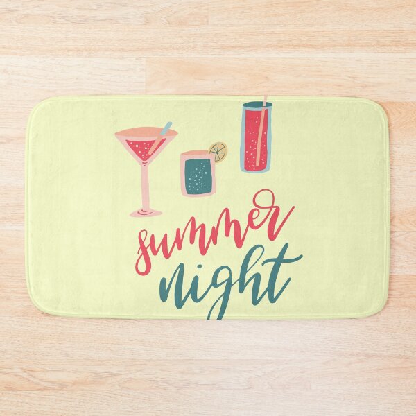 Item preview, Summer Night Lettering designed and sold by GrayCatGraphics.
