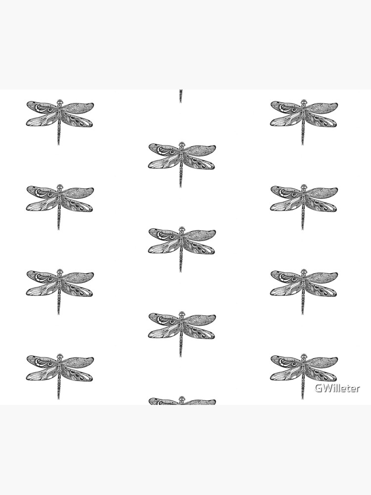 Disover Dragonfly Shower Curtain