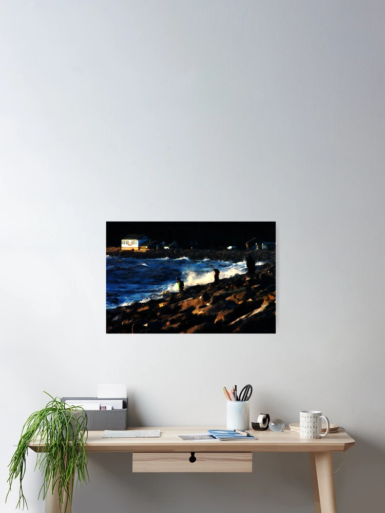 Imagen 2 de 3, Póster con la obra High Tide, diseñada y vendida por Rees Adams.