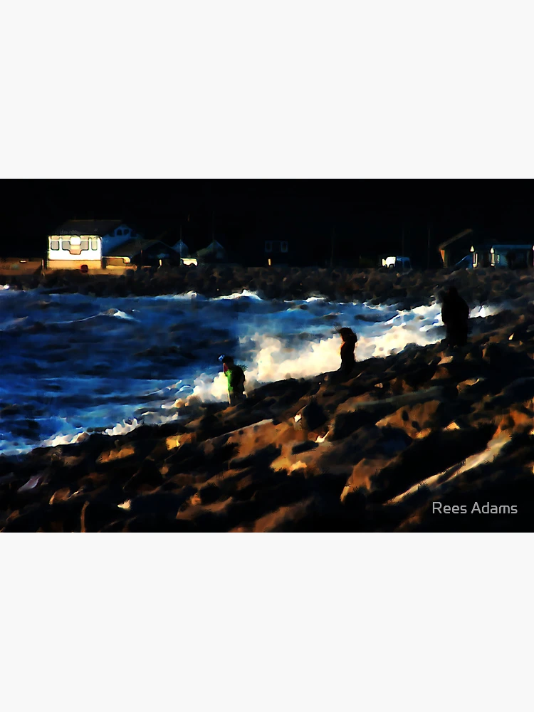 Imagen 3 de 3, Póster con la obra High Tide, diseñada y vendida por Rees Adams.