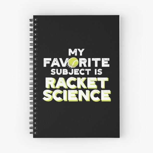 Item preview,  Funny Tennis Quote - My favorite subject is racket science designed and sold by PincGeneral.