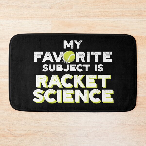 Item preview,  Funny Tennis Quote - My favorite subject is racket science designed and sold by PincGeneral.