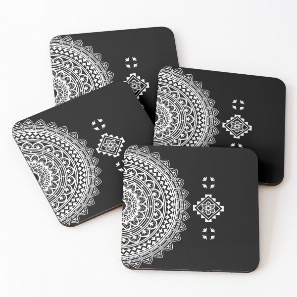 Item preview, Half Mandala Black designed and sold by famenxt.