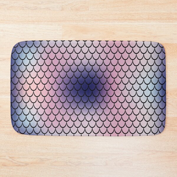 Item preview, Iridescent Hologram Pastel Mermaid designed and sold by famenxt.