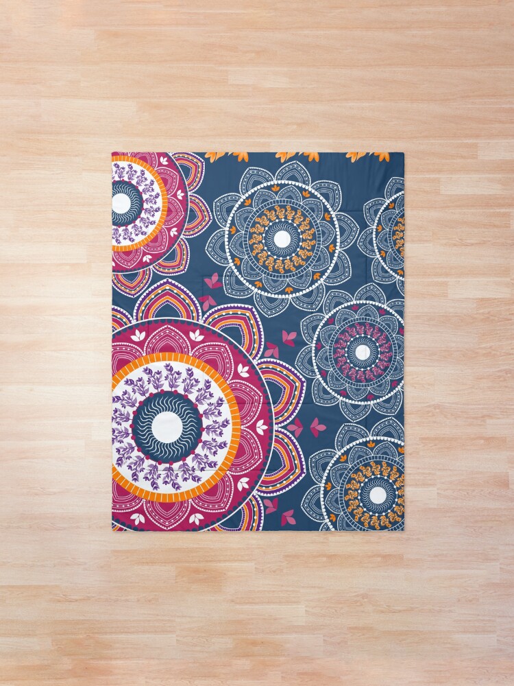Alternate view of Joyful Mandala Comforter