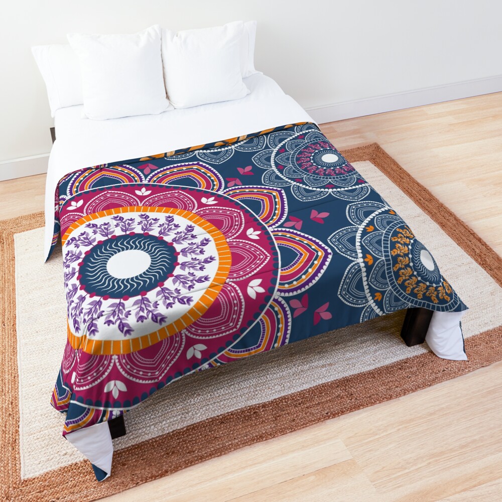Joyful Mandala Comforter