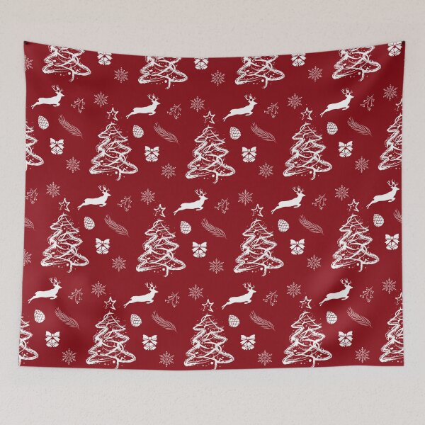 Item preview, Christmas Red Pattern  designed and sold by famenxt.