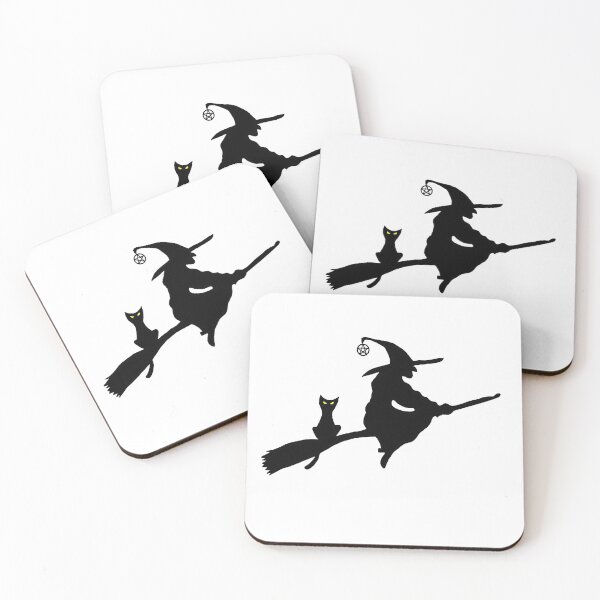 Item preview, Witch on a Broom silhouette designed and sold by imphavok.