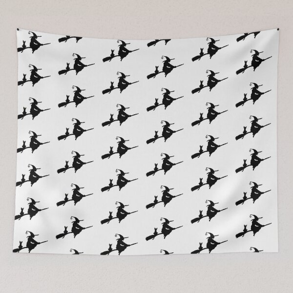 Item preview, Witch on a Broom silhouette designed and sold by imphavok.