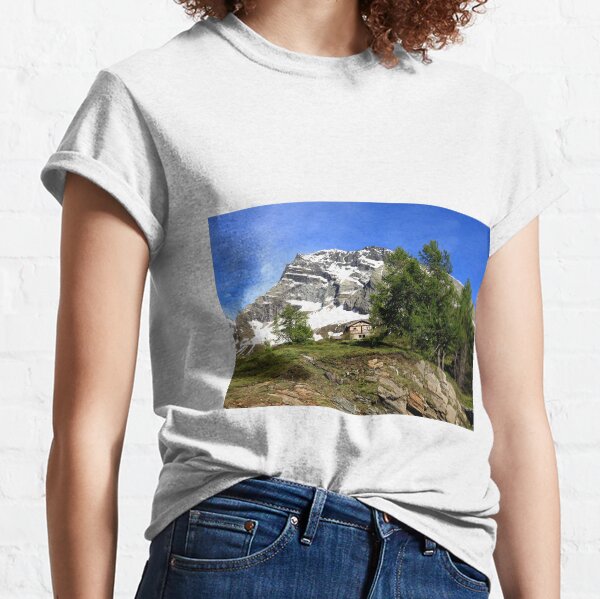 Montain in the Simplon Pass Classic T-Shirt