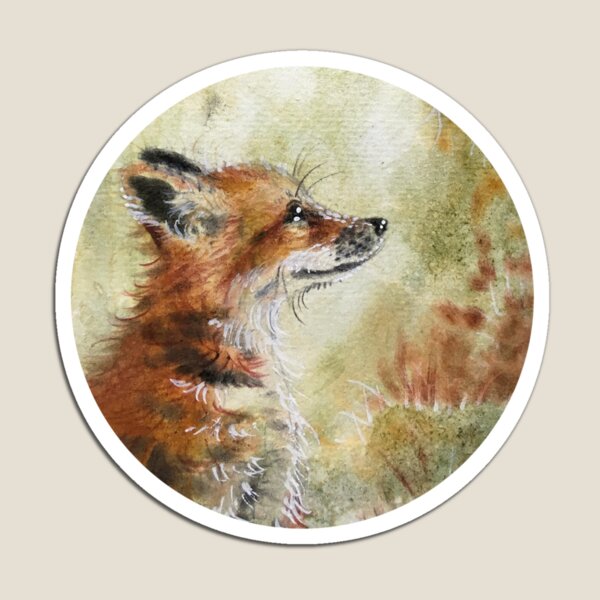 Fox Cub Magnet