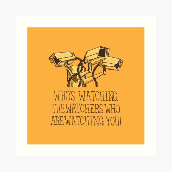 Surveillance Art Print