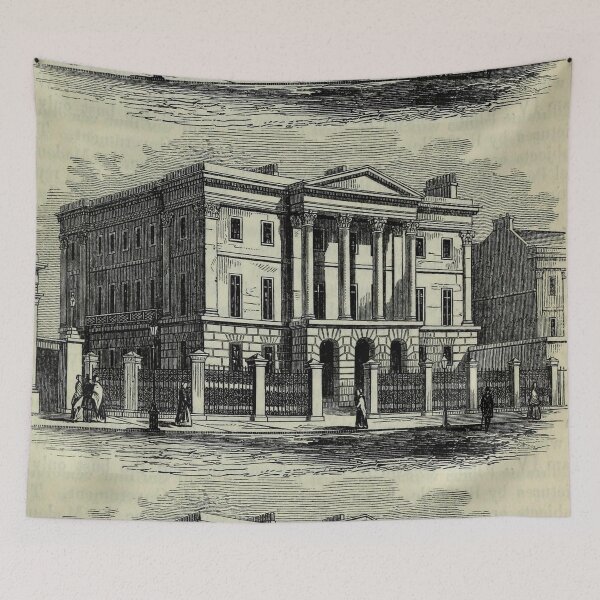 Item preview, Vintage American manor house designed and sold by Vintage Designs +.