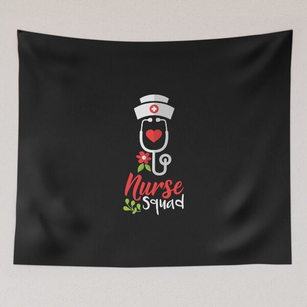 Item preview, Nurse Squad  /  Medical Caretaker Emergency Hospital Healthcare Ambulance First Aid Stetoskop Rescue Nurse Squad Gift Idea  designed and sold by SimonGs.