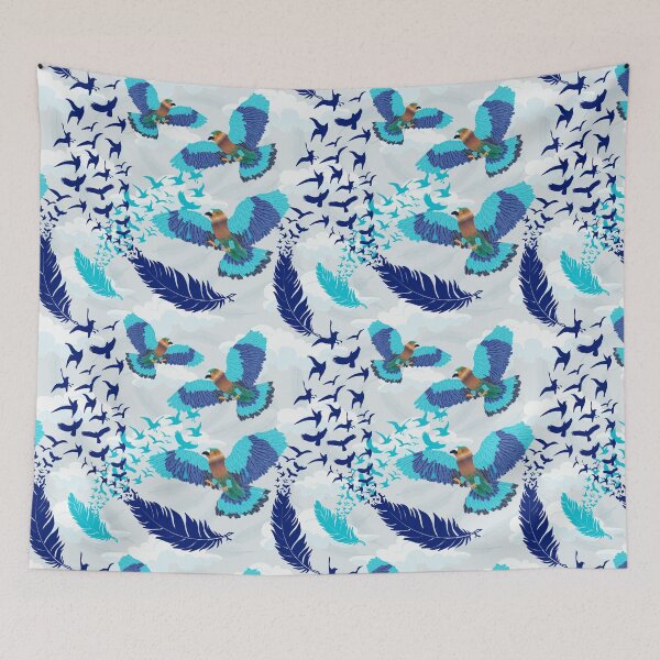 Item preview, Aerobatics of Indian Roller Bird designed and sold by winkeltriple.