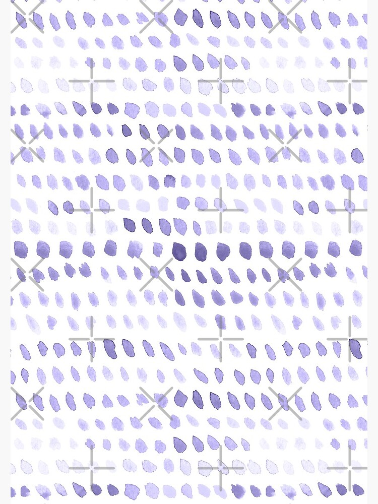 Watercolor Dots - Lilac by annieparsons