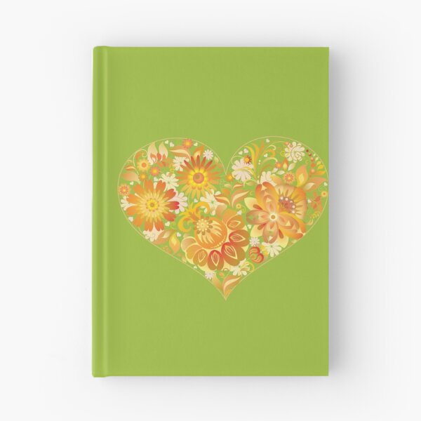 Item preview, Yellow floral heart designed and sold by Olga Chetverikova.