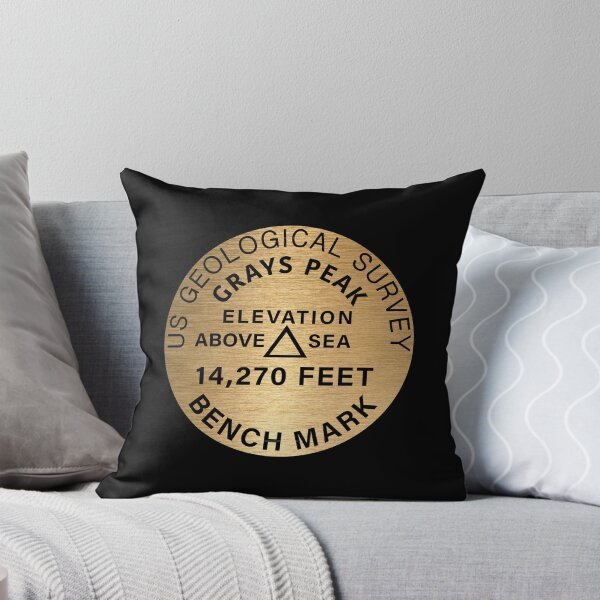 Item preview, Grays Peak 14er Colorado Summit Marker designed and sold by letourneau41.