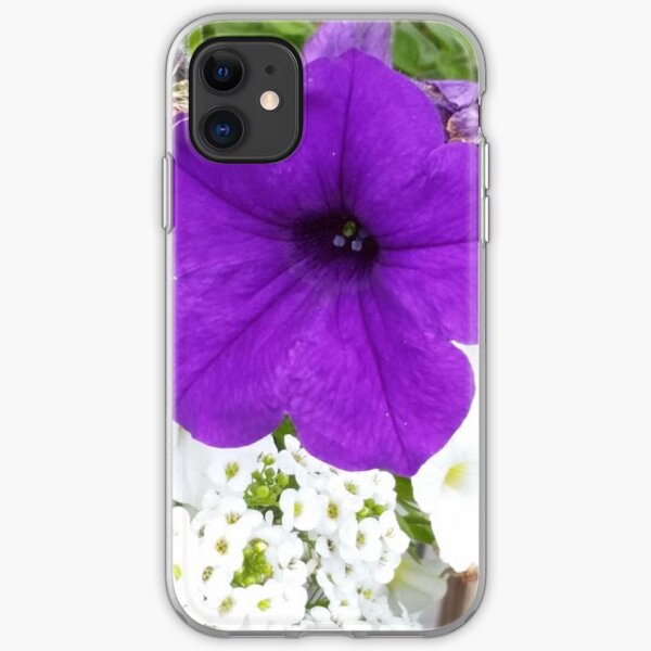Purple Bloom Collection iPhone Soft Case