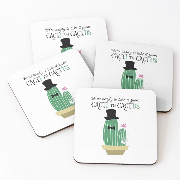 Item preview, We are ready to take it from cactus to cacti wedding announcement designed and sold by PincGeneral.