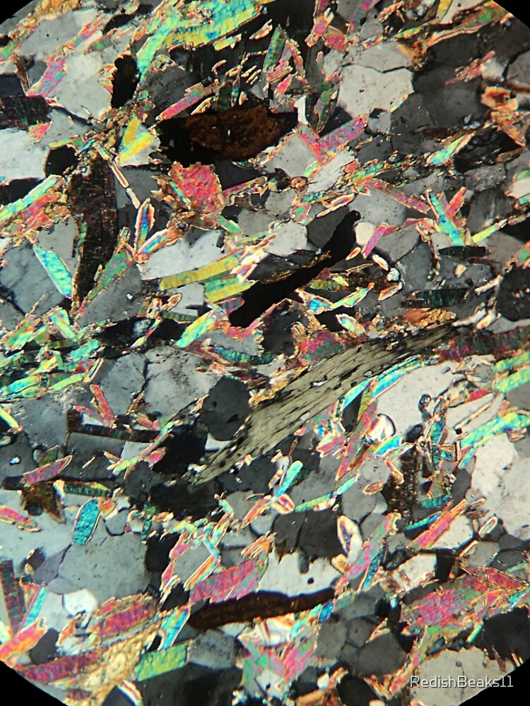 Mica Schist thin section by RedishBeaks11
