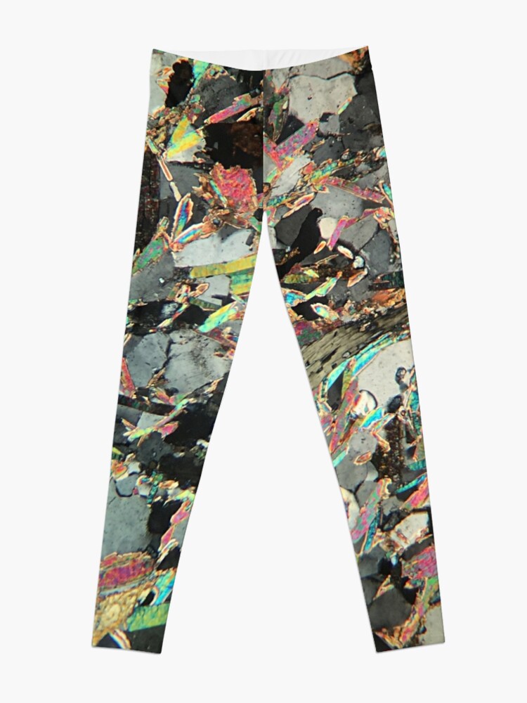 Alternate view of Mica Schist thin section Leggings