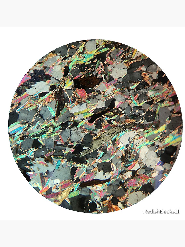 "Mica Schist Thin Section" Poster For Sale By RedishBeaks11 | Redbubble