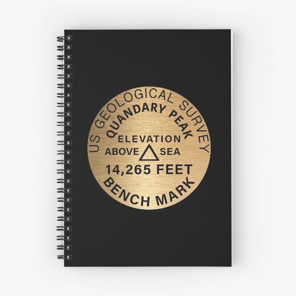 Item preview, Quandary Peak 14er Colorado Summit Marker designed and sold by letourneau41.
