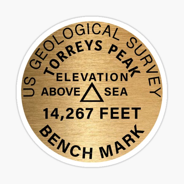 Item preview, Torreys Peak 14er Colorado Summit Marker designed and sold by letourneau41.