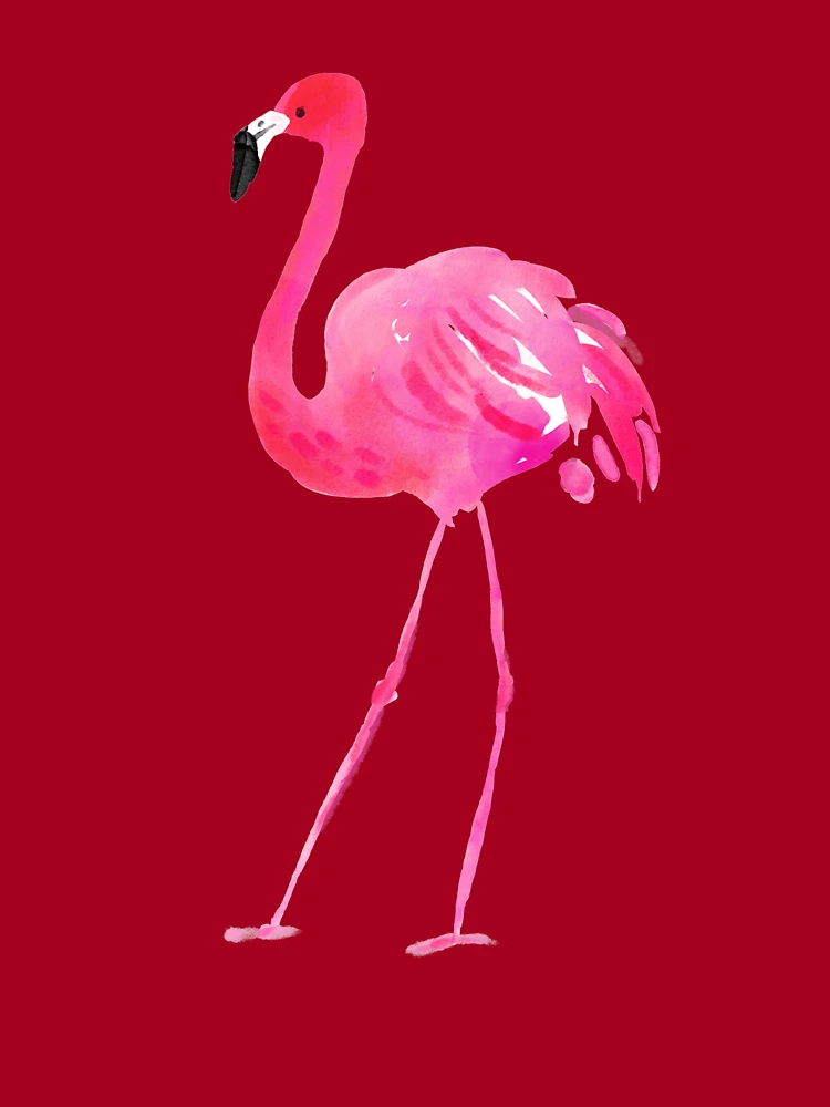 Flamingo Vibes Water Color Pattern Leggings