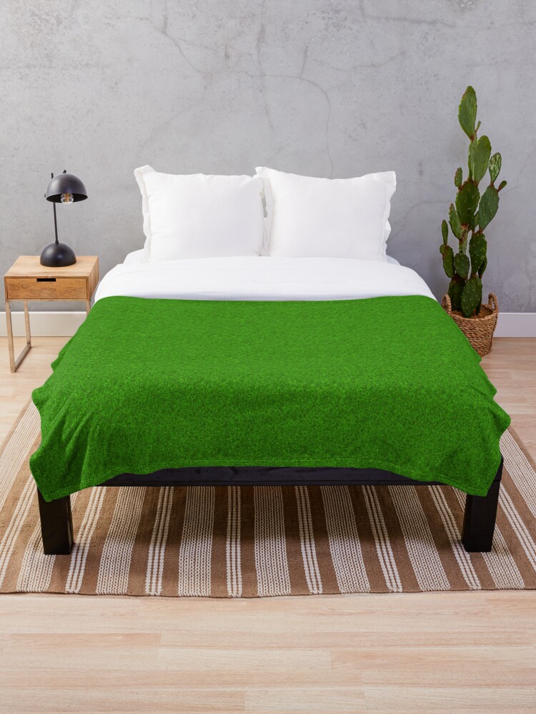 Grass green online blanket