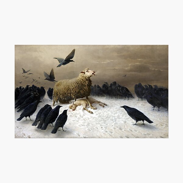 August Friedrich Albrecht Schenck Anguish Photographic Print
