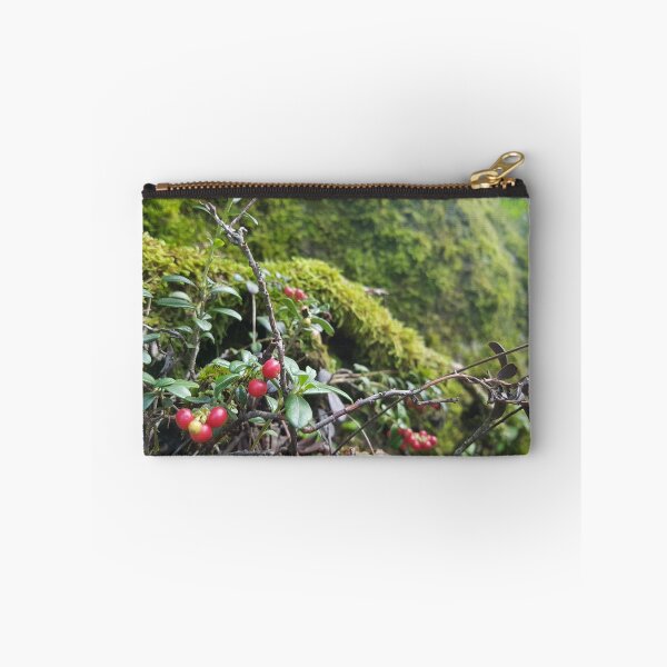 Item preview, Swedish red summer berries in the moss designed and sold by verbosekoala.