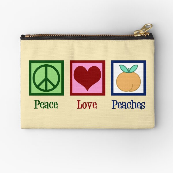 Item preview, Peace Love Peaches designed and sold by Epic Love Designs.