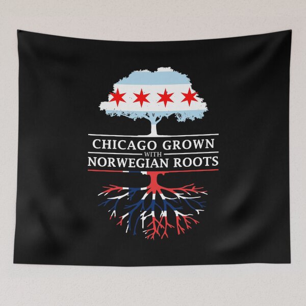 Item preview, Chicago Grown with Norwegian Roots designed and sold by ockshirts.