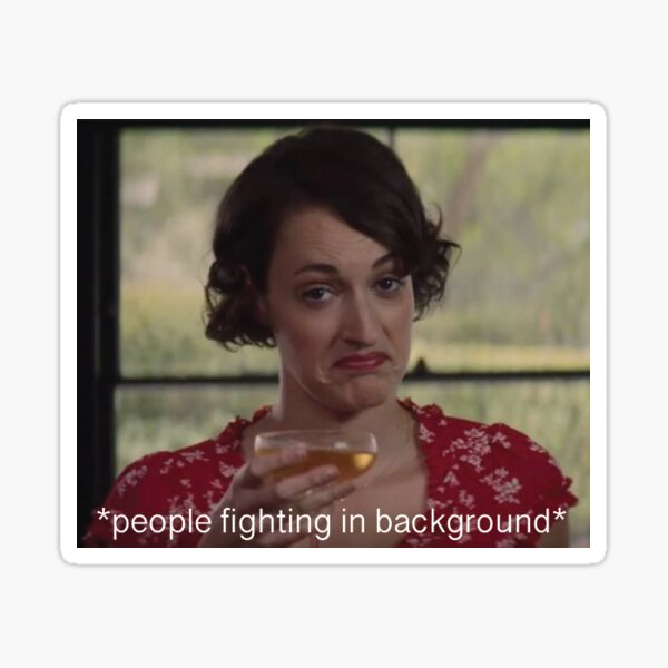 Item preview, Fleabag Sticker designed and sold by loveroftv.