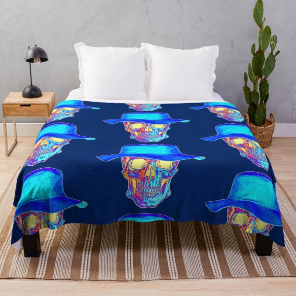 Item preview, Blue Combustion Skull designed and sold by Jessay.
