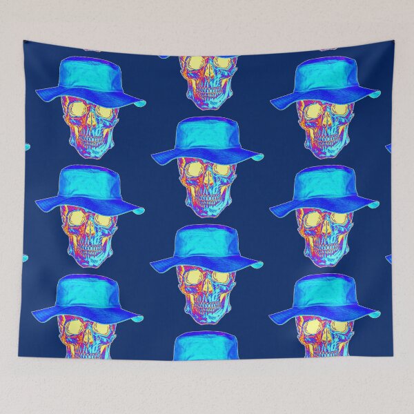 Item preview, Blue Combustion Skull designed and sold by Jessay.