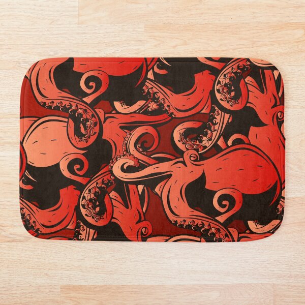 Item preview, Red Octopus Pattern designed and sold by Jared Hart.